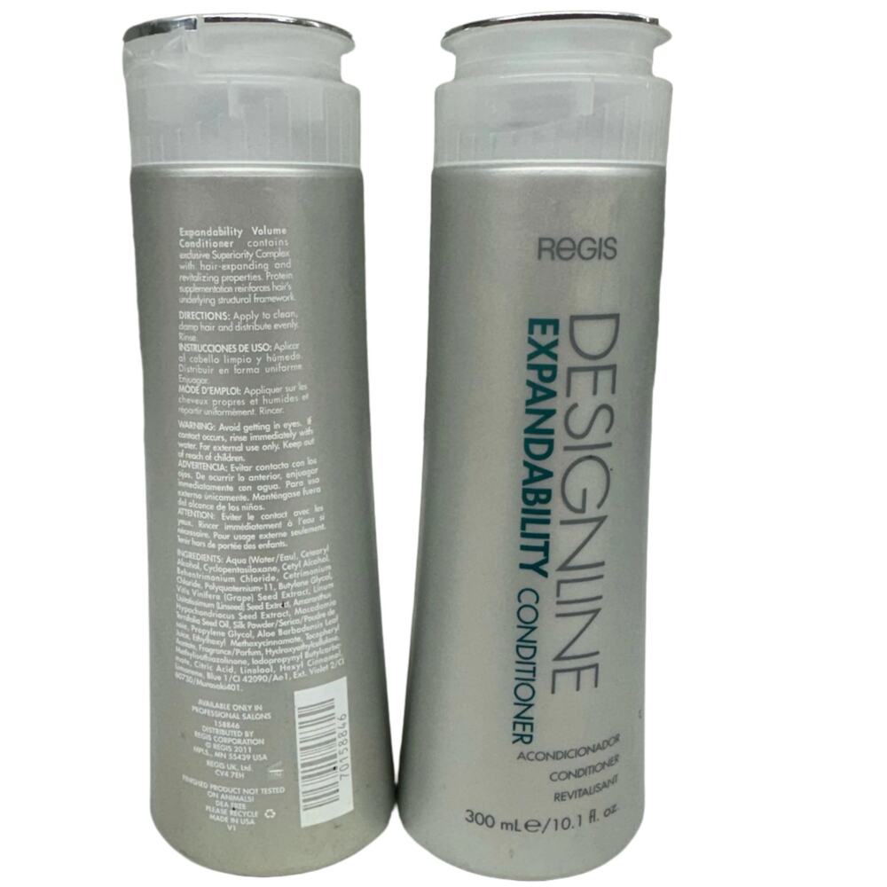 Regis Designline Expandability Volume Conditioner | 2 Pack | 10.1 oz, 300 ml
